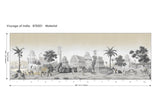 Voyage of India Silver Mist 10 ft panel layout