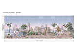 Voyage of India Lavender Haze 10 ft panel layout