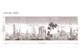 Port of Italy Antique Sepia W3ft x H10ft