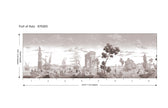 Port of Italy Antique Sepia W3ft x H8ft