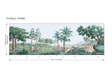 Pacifique Tropical Jade 8ft artwork