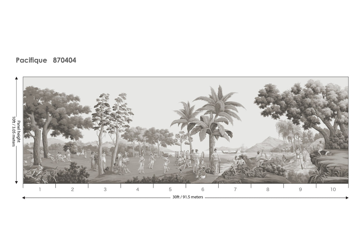 Pacifique Silver Ash 10ft artwork